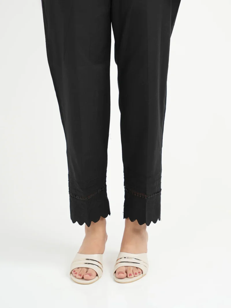 Straight Embroidered Trouser