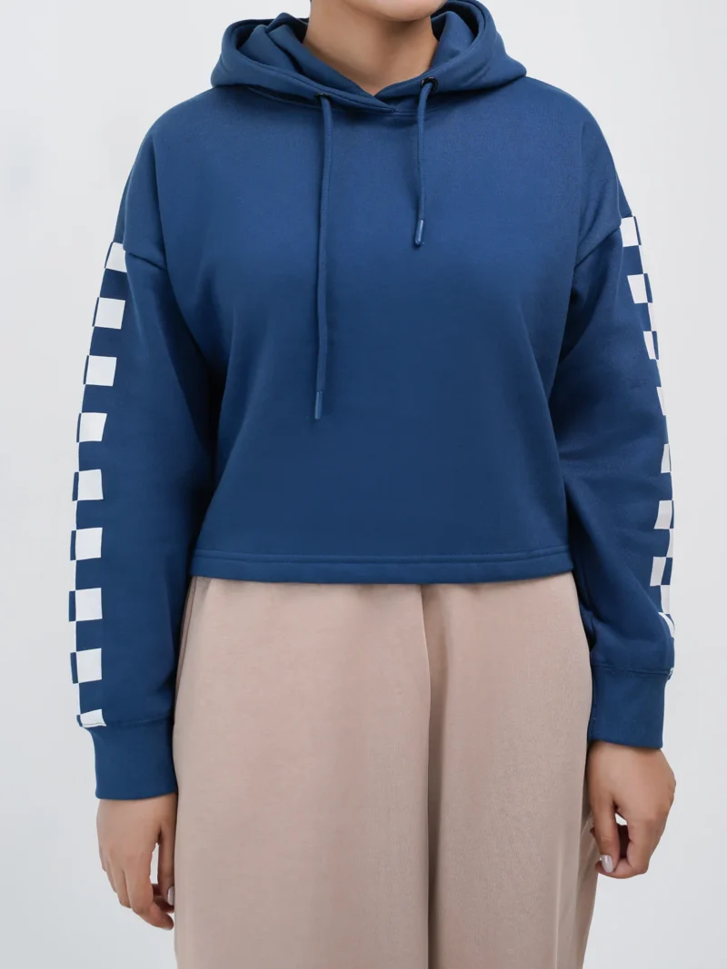 Cropped Designer Hoodie