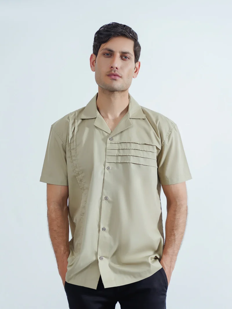 Half Sleeve Loose Fit Casual Shirt